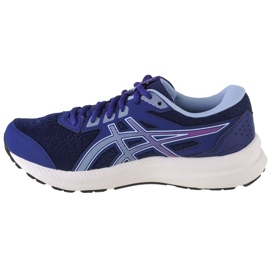 Asics Gel-Contend 8 W 1012B320-402 chaussures de course bleu marine multicolore 1