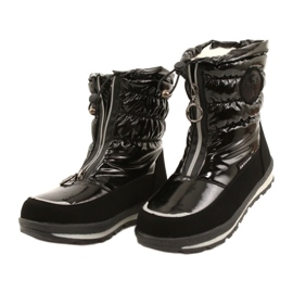 Bottes de neige femme Miss Evento 22SN23-4324 Noir 2