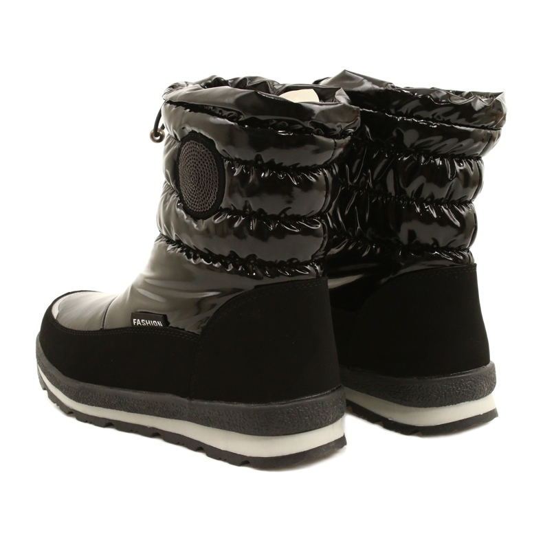 Bottes de neige femme Miss Evento 22SN23-4324 Noir le noir 3