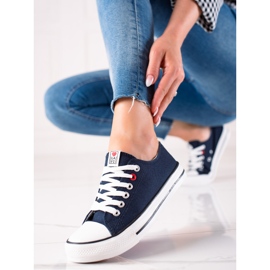 Baskets LA.FI classiques bleu 6