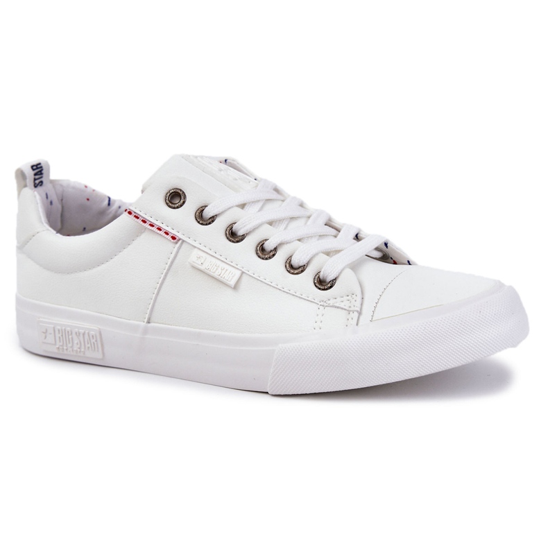 Baskets Basses Homme Big Star KK174003 Blanc blanche 1
