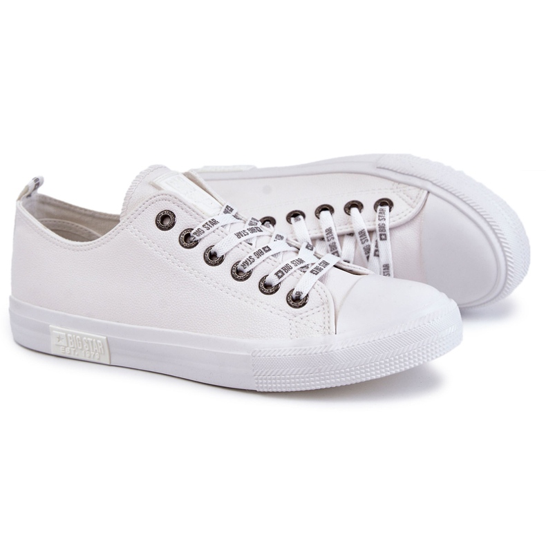 Sneakers pour hommes pour hommes Big Star KK174052 White blanche 1 Sneakers pour hommes pour hommes Big Star KK174052 White blanche 1