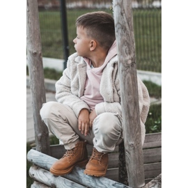 Bottes Chaudes Enfant Camel Cheddy brun 10
