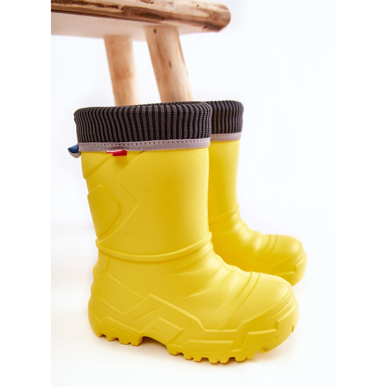 BEFADO S.A. Bottes de Pluie Chauffantes Enfant Befado 162X302 Jaune 2