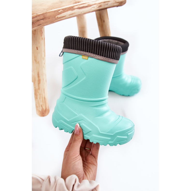 BEFADO S.A. Bottes De Pluie Chauffantes Enfant Befado 162X305 Menthe vert 1