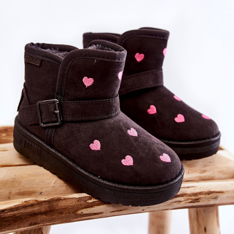 Bottes de neige pour enfants Big Star KK374244 Gris rose 1 Bottes de neige pour enfants Big Star KK374244 Gris rose 1