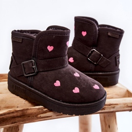Bottes de neige pour enfants Big Star KK374244 Gris rose 2 Bottes de neige pour enfants Big Star KK374244 Gris rose 2