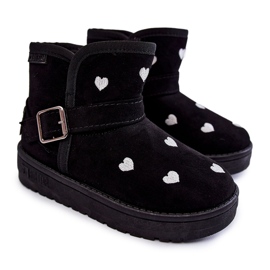 Bottes de Neige Enfant Noir Big Star KK374243 1