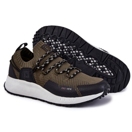 Chaussures de sport homme Big Star KK174014 Kaki vert 1