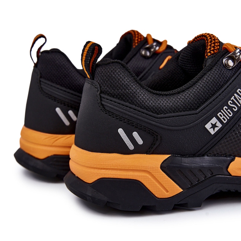 Chaussures Sport Homme Trappers Memory Foam Big Star KK174107 Orange 1