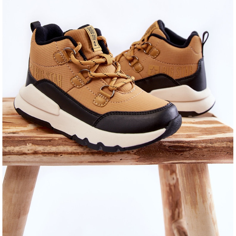 Chaussons Enfant Memory Foam Big Star KK374118 Camel brun 2