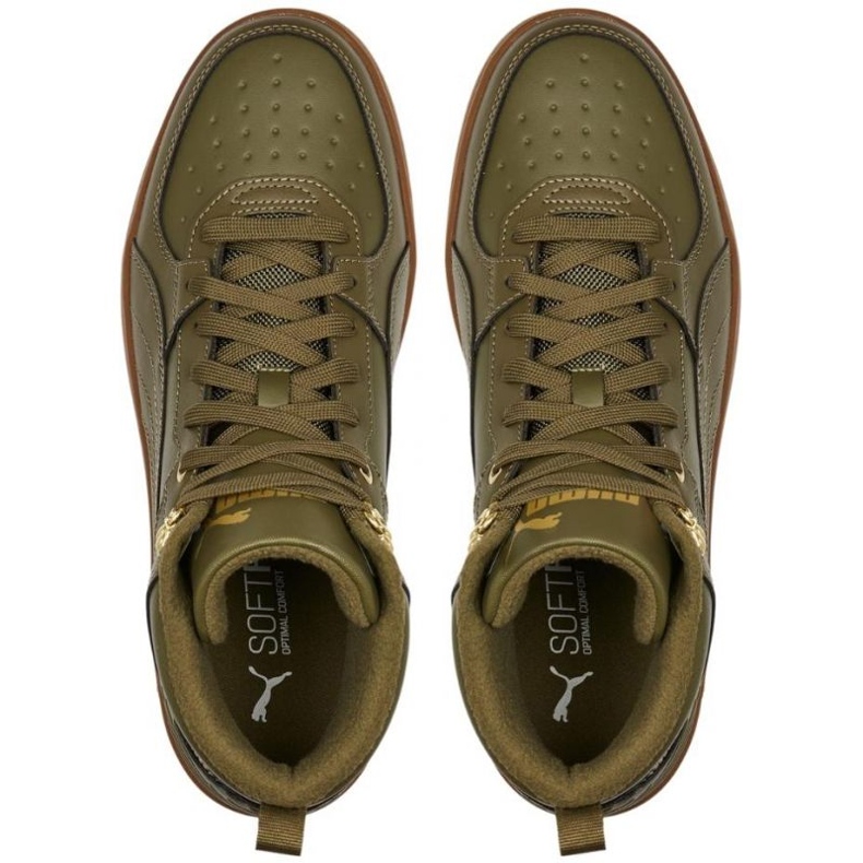 Chaussures Puma Rebound Rugged M 387592 03 vert 1