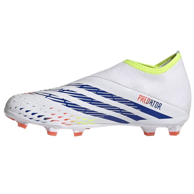 Chaussures de football Adidas Predator Edge.3 Ll Fg Jr GW0984 blanche blanche 1 Chaussures de football Adidas Predator Edge.3 Ll Fg Jr GW0984 blanche blanche 1