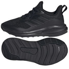 Adidas FortaRun Jr GZ4416 chaussures de course le noir 1
