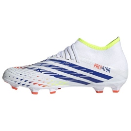 Chaussures de football Adidas Predator Edge.3 Fg M GW1002 blanche blanche 1 Chaussures de football Adidas Predator Edge.3 Fg M GW1002 blanche blanche 1