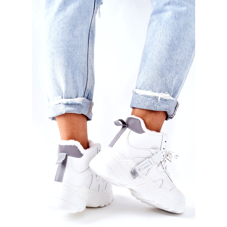 News Baskets Blanches Chaudes Femme Snow Kaphia 21BT26-4356 3