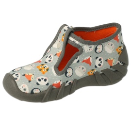 Befado chaussures pour enfants 110P460 Panda gris multicolore 2 Befado chaussures pour enfants 110P460 Panda gris multicolore 2