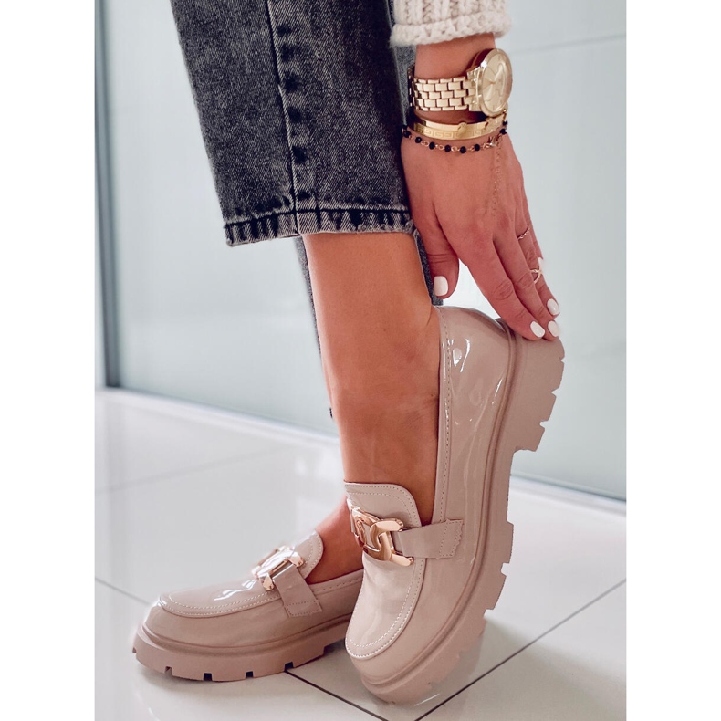 PA1 Mocassins femme Sophie Beige 2