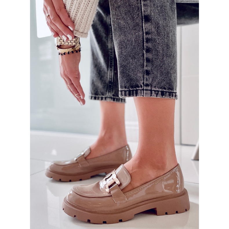 PA1 Mocassins femme Sophie Kaki beige brun 2