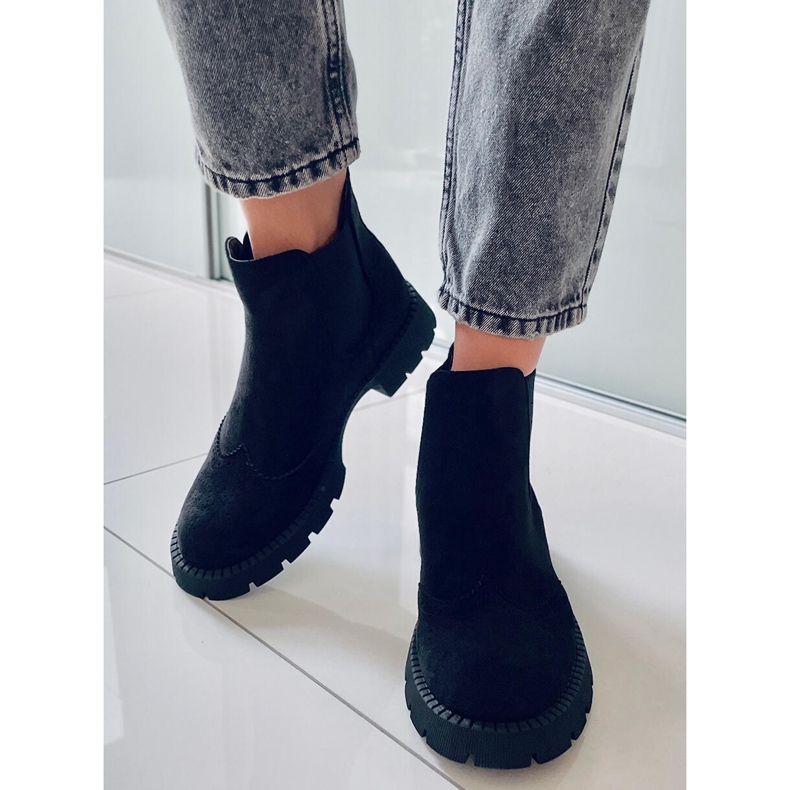 PA1 Chelsea boots femme Ethel Noir le noir 1