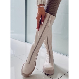 PA1 Bottines femme Blige Beige 1