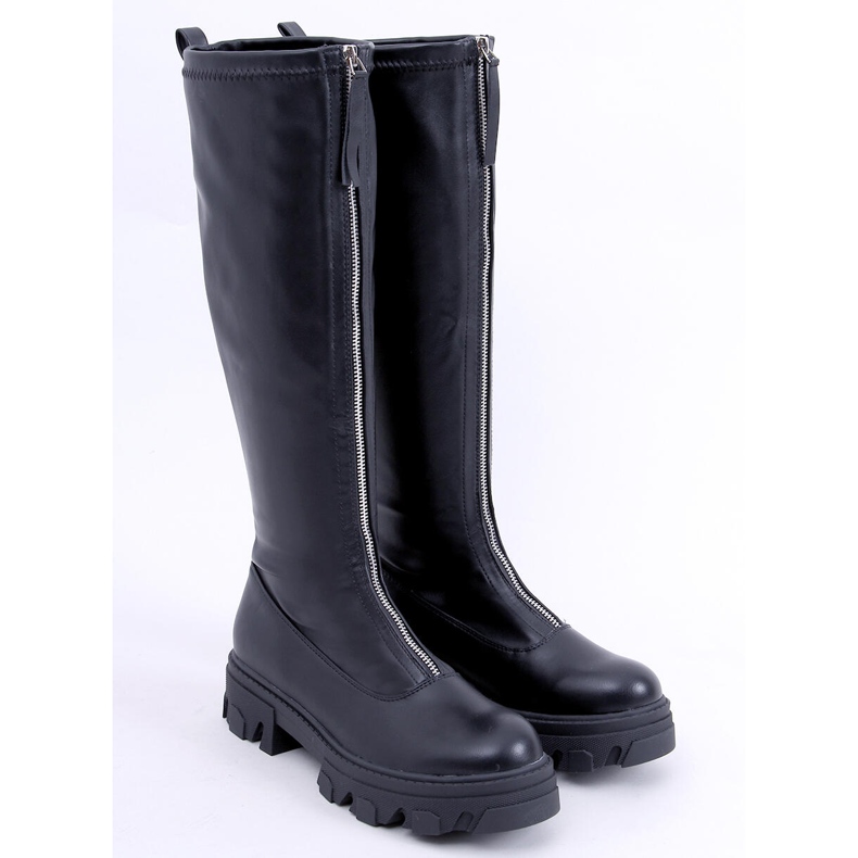 PA1 Bottes Blige noires pour femmes 1