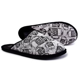 Chaussons Maison Homme Panto Fino KK167001 Gris 1