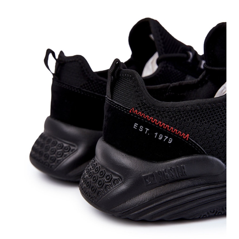 Chaussures de sport homme Memory Foam Big Star KK174255 Noir 1