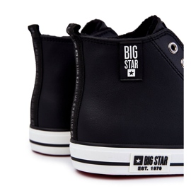 Baskets hautes isolées pour hommes Big Star KK274346 Noir le noir 2