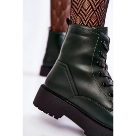 Sergio Leone Bottes Femme Sur La Plateforme Vert Randi 4