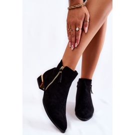 PS1 Bottes Chaudes En Daim Femme Noir Laufey 1