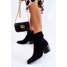 Vinceza Bottes Chaudes En Daim Femme Noir Wenche le noir 4