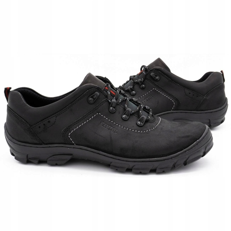 Kampol Chaussures trekking homme 36 noir 2