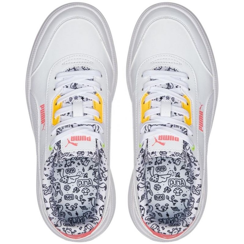 Puma Tori Me Happy chaussures 386384 01 blanche 1