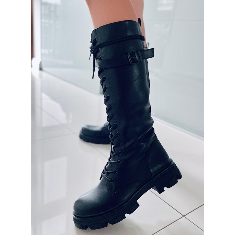 BM Shears Bottes cavalières femme noires 2