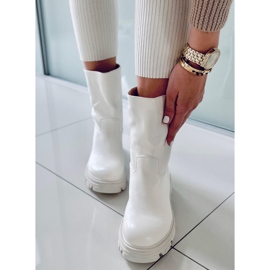 BM Bottines droites blanches Stevens 2