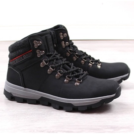 Chaussures montantes trekking homme noir Big Star KK174215 1