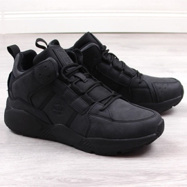 Chaussures de sport isolées noires pour hommes Big Star KK174247 1