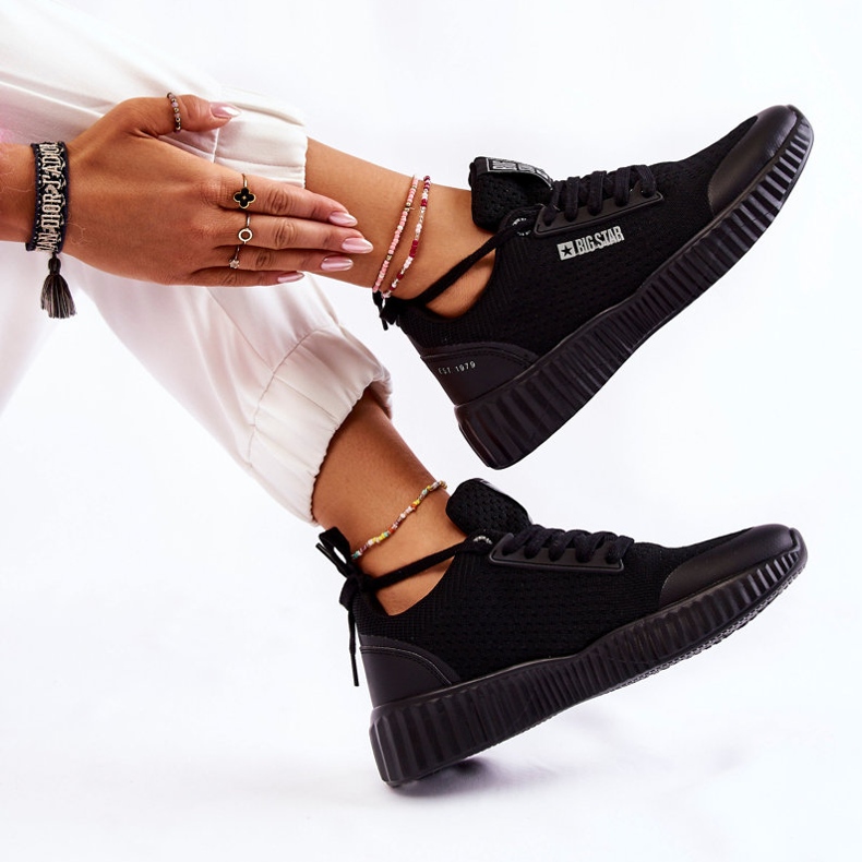 Baskets Femme Big Star KK274063 Noir le noir 1