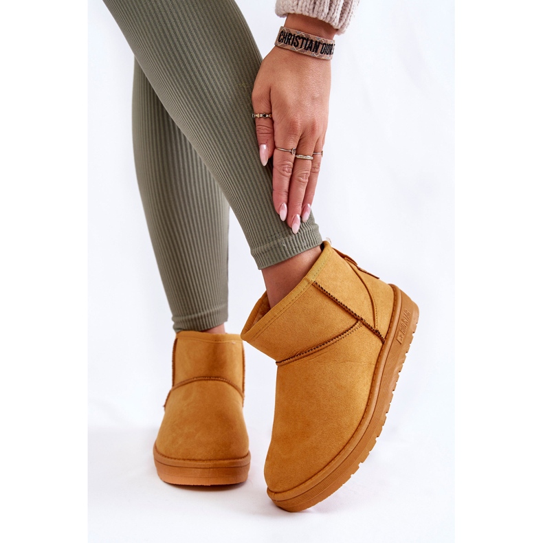 Bottes de neige isolées femme Big Star KK274289 Orange 1 Bottes de neige isolées femme Big Star KK274289 Orange 1