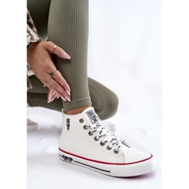 Baskets Classiques Hautes Isolées Big Star KK274597 Blanc blanche 1