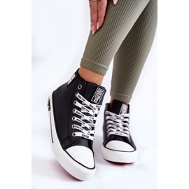 Baskets Classiques Hautes Isolées Big Star KK274598 Noir le noir 2