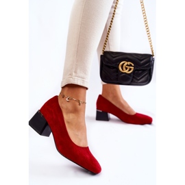 Escarpins Daim La.Fi 230034R-SU Rouge 6