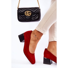 Escarpins Daim La.Fi 230034R-SU Rouge 5