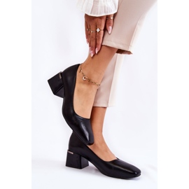 Escarpins Cuir La.Fi 230034B-QN Noir le noir 2