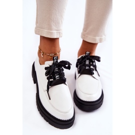 Chaussures en cuir pour femmes La.Fi 210004W-PU Blanc blanche 1