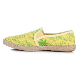 Vices Espadrilles hawaïennes jaune 2