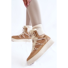 PL4 Bottes de Neige Femme La.Fi 280072TA-QN Beige 2