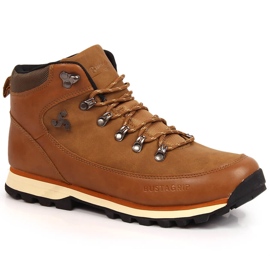 Chaussures trekking homme cuir marron Outback Bustagrip brun 1