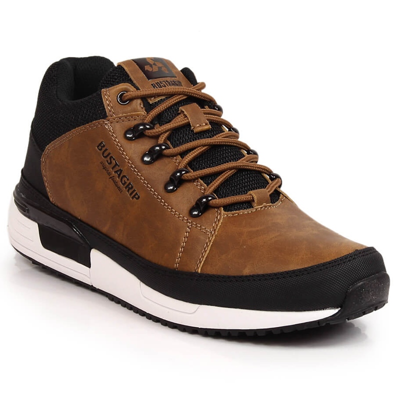 Chaussures homme cuir marron Cruiser Bustagrip brun 1